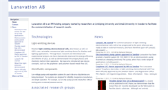 Desktop Screenshot of lunavation.com
