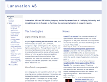 Tablet Screenshot of lunavation.com